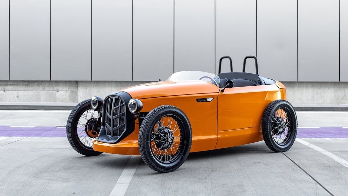 Patak Rodster, la mini-voiture électrique rétro 