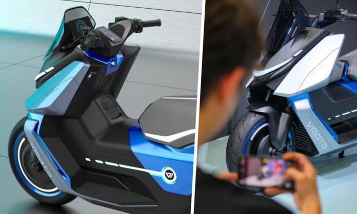 Ce constructeur ne fabriquait que des motos bon marché, mais il a dévoilé ce scooter GT à la pointe de la technologie.